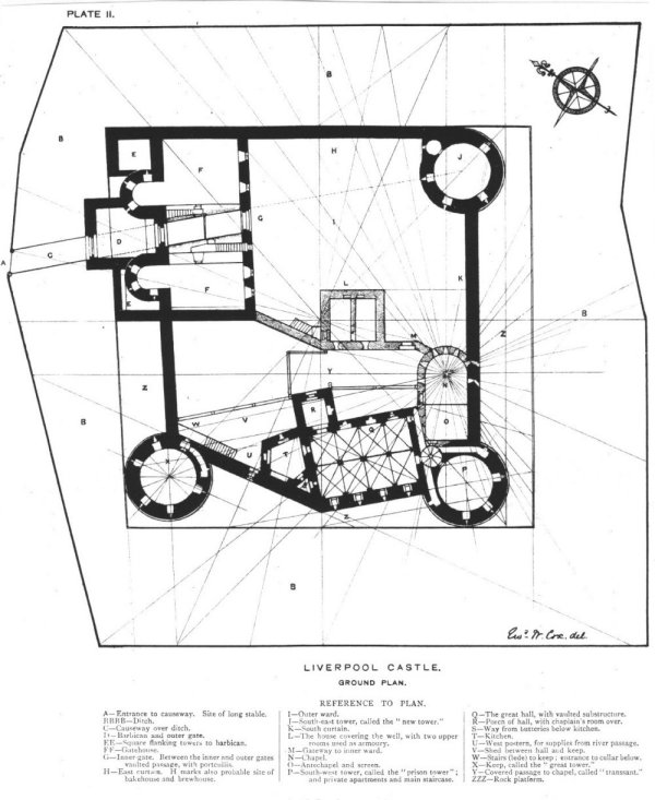 [Plan of Liverpool Castle]